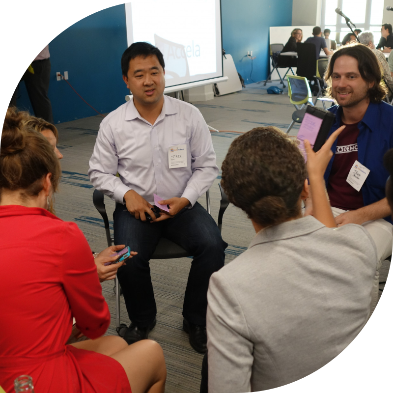 The first CivicMakers Salon in 2014