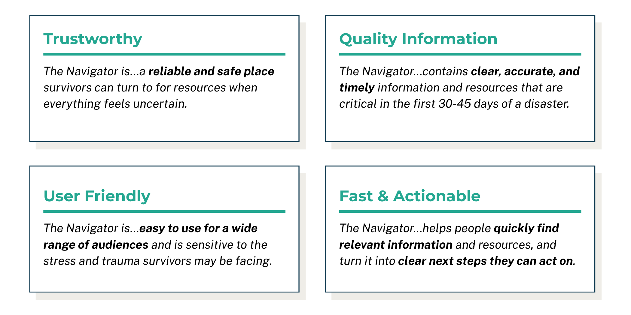 Four Design Principles