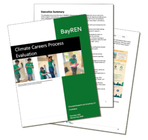 Sample pages from the published report